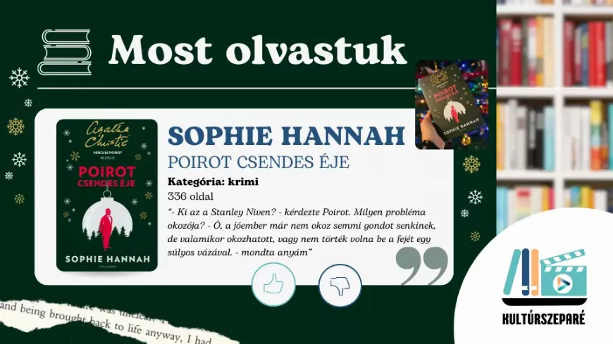Könyvajánló: Sophie Hannah: Poirot csendes éje